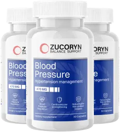 Zucoryn Blood Pressure 3 Bottles