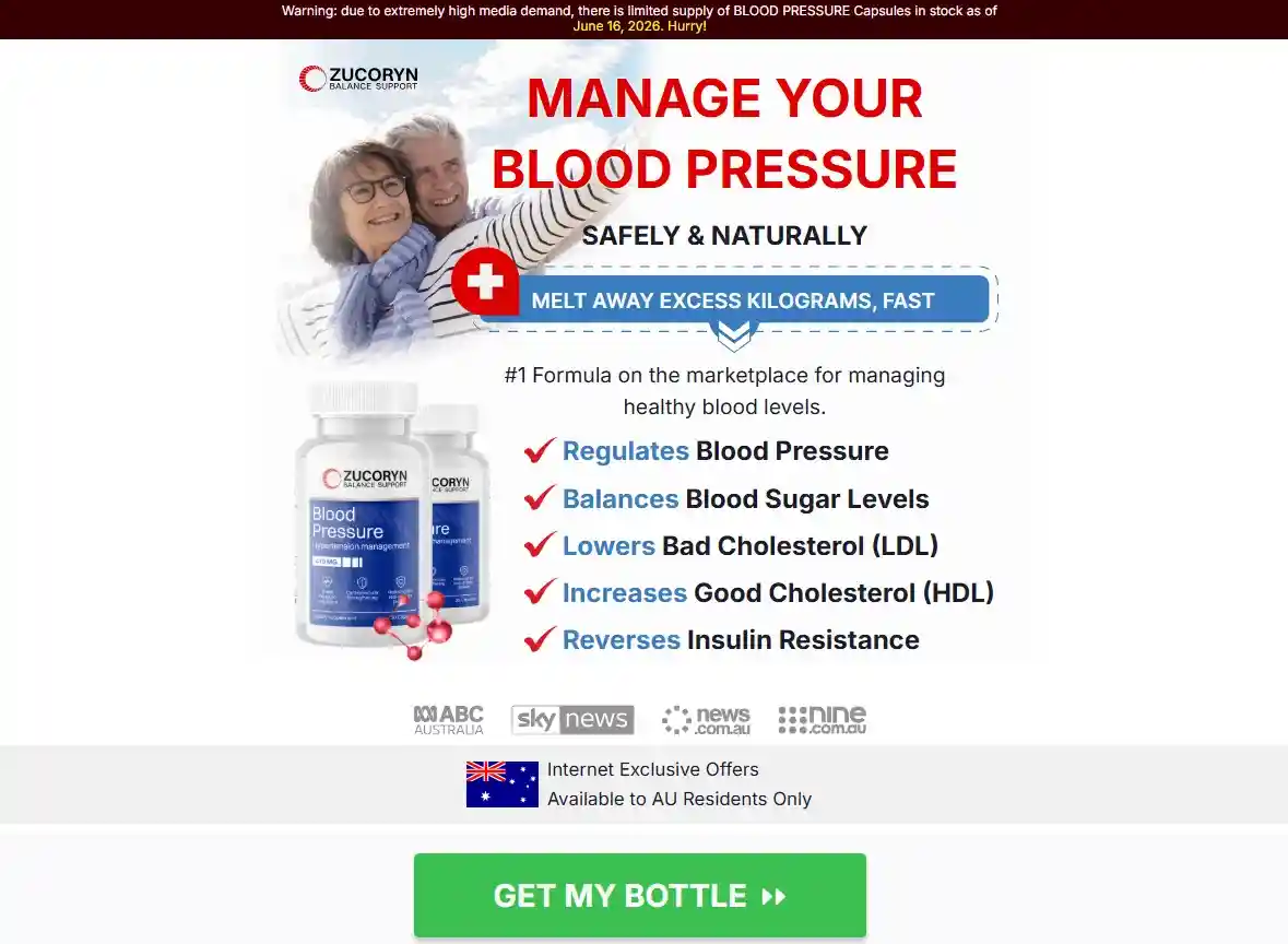 Zucoryn Blood Pressure Order Page